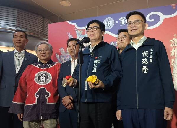 陳其邁與賴瑞隆互動少?不要當成新聞