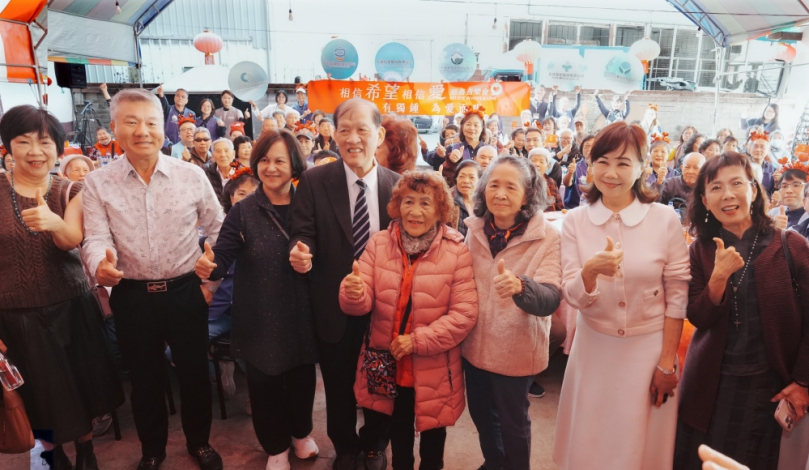 用音樂陪伴過好年　中醫大附醫攜手林增連慈善基金會溫暖獨居長輩