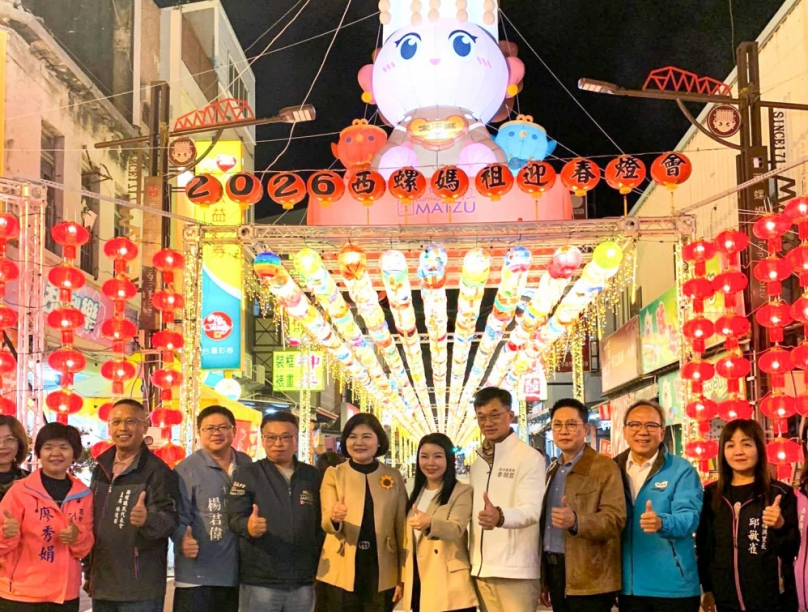 雲林西螺福興宮太平媽祖迎春燈會盛大展開 信仰與美學盛宴點亮西螺夜空!