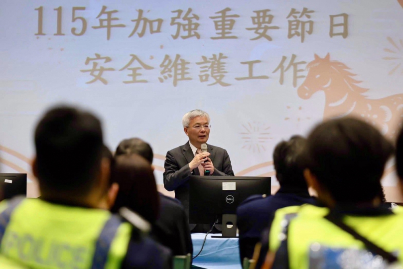 高哲翰專文：張榮興署長感謝台灣華報長期支持基層同仁　呼籲媒體多給予警察正向鼓勵