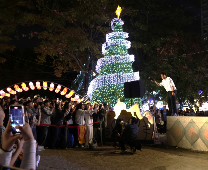 員林燈會熱鬧登場。(照片公所提供)