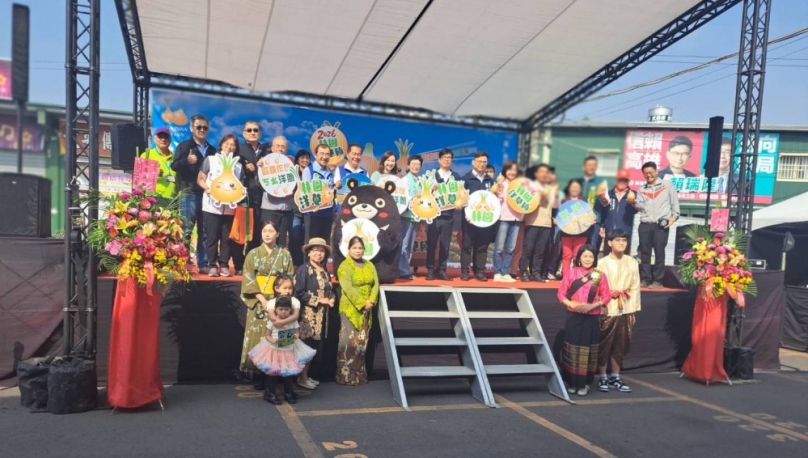 2026林園洋蔥節開幕市長陳其邁化身推廣員