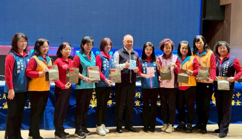 守護城市 市民安全 中市婦女防火宣導大隊舉辦幹部會議