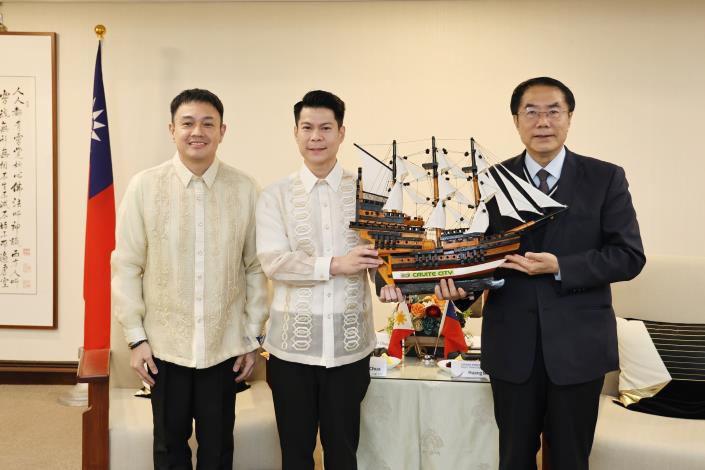 城市外交再添成果 菲律賓姊妹市加美地市長回訪台南