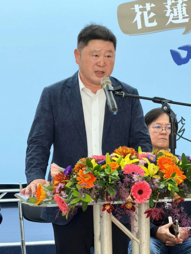 議長張峻發表參選感言｜宣示參選花蓮縣長