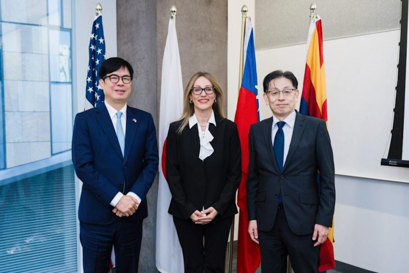 陳其邁率團訪美首站亞利桑那交流台美日半導體合作