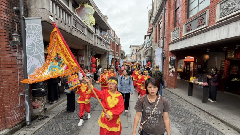 福德學子首度蒞臨宜蘭國立傳藝中心。（照片福德提供）