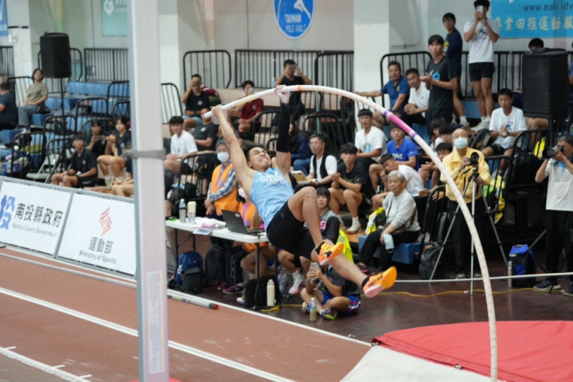 2026南投國際室內撐竿跳高賽圓滿落幕 展現在地體育實力