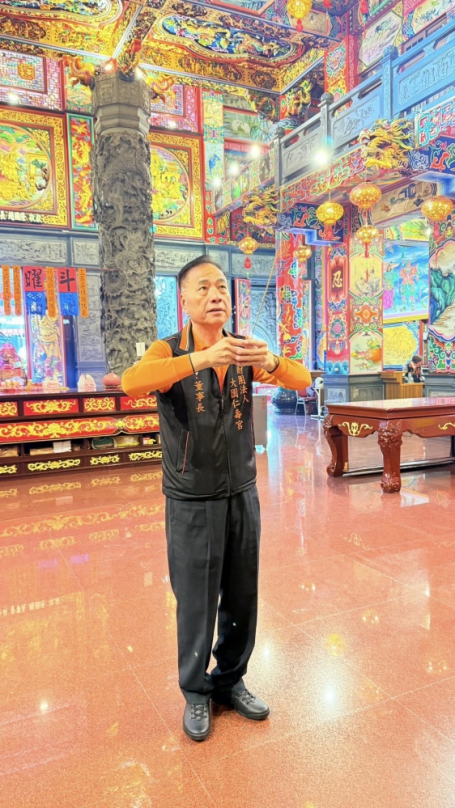 宮廟達人高哲翰點評陳根德董事長的「命定人生」與責任哲學