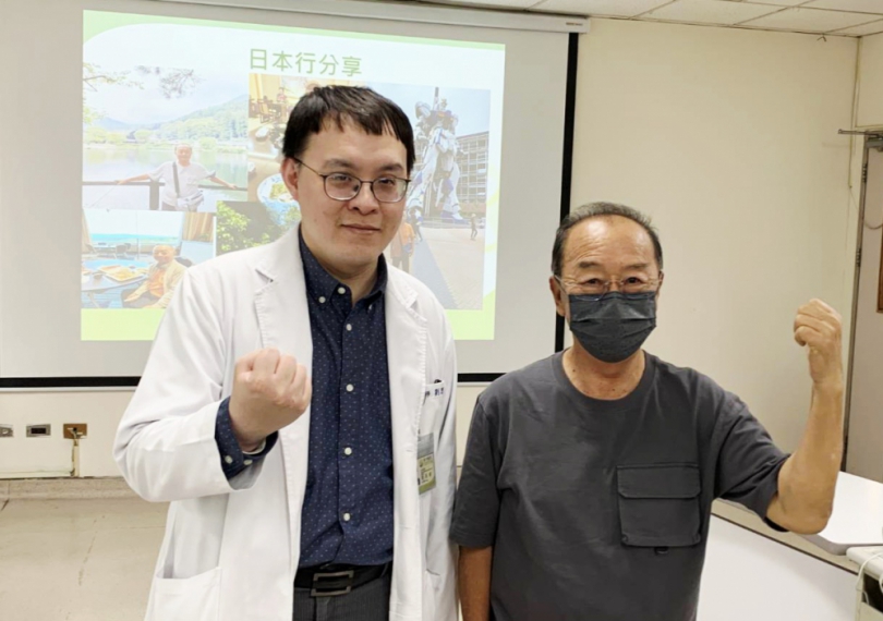 洗腎不阻人生 台中68歲男年出國三次活出彩色人生