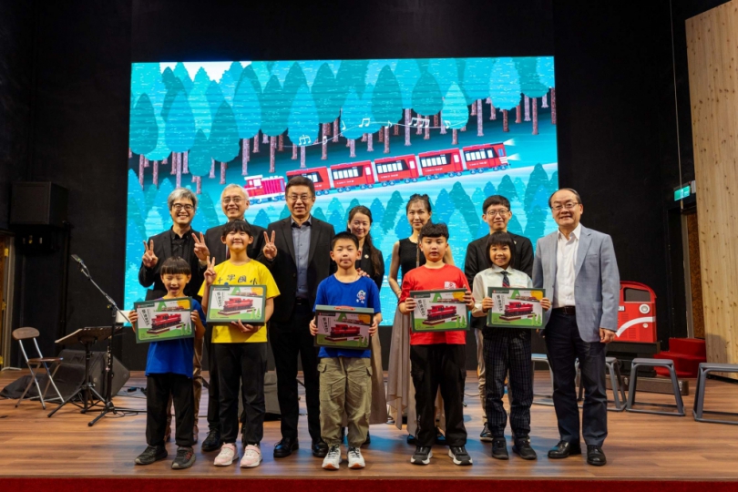 林鐵處《阿里山林鐵列車音樂紀行》音樂發表會  五校學童參與導覽錄製  推出全新列車原創導覽音樂