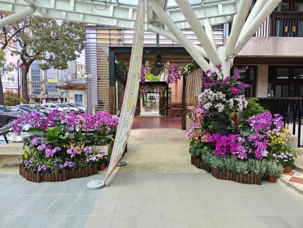 國際蘭展美景現蹤南市校園 深化永續及美感教育理念