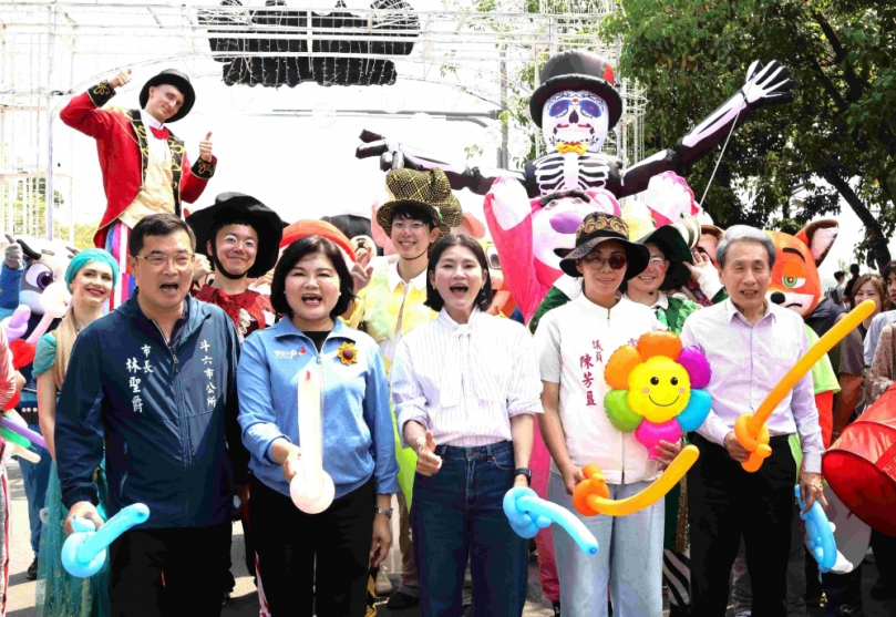 雲林斗六膨鼠森林公園變身「兒童樂園」 湧現爆滿親子歡樂人潮 兒童節連假來雲林就對了!