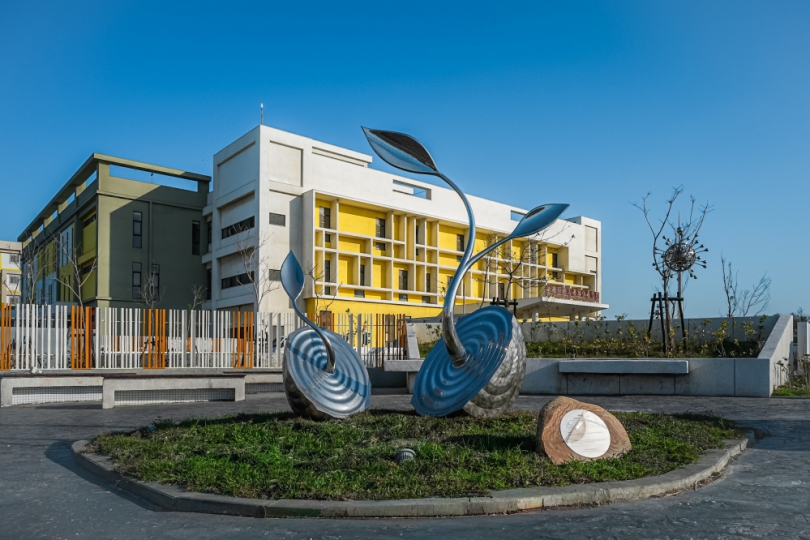 彰化看守所新建監舍完工啟用, 監舍現代化建築。（照片看守所提供）