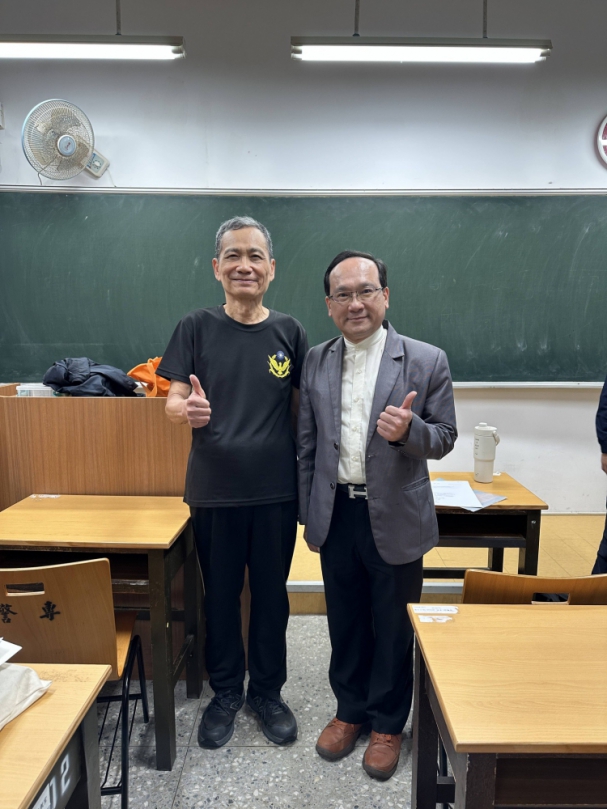 宮廟達人「警界孔子」高哲翰：台灣首席命理風水大師楊登嵙講座警界跨領域角色