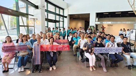 「Mar’iang!」針線交織的生命智慧 中市纖博館展出台灣南部平埔原住民族十字繡珍藏