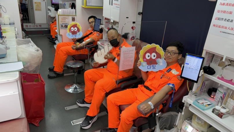 募得8000CC熱血｜挽袖送暖傳愛不間斷，海巡熱血守護生命希望！