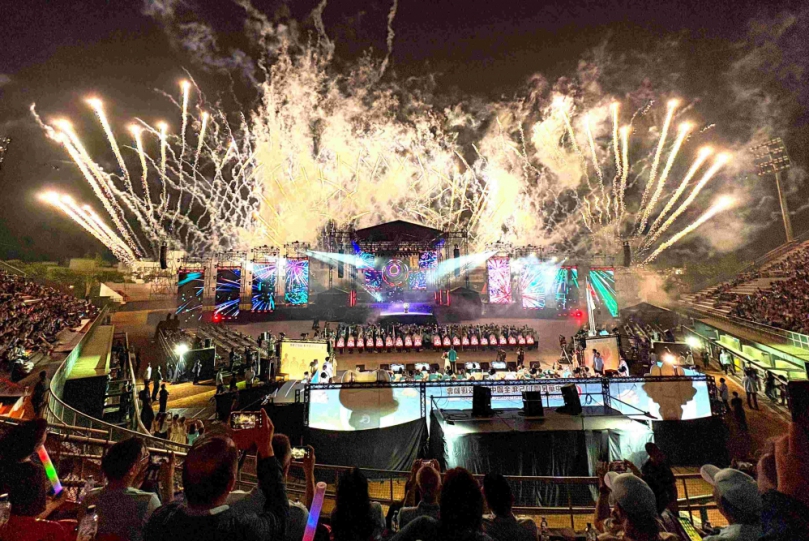 115年全中運嘉義縣盛大開幕！ 賴總統等人出席盛會 聖火點燃、煙火綻放揭開賽事序幕