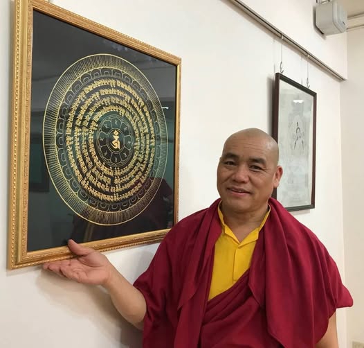 宮廟達人「警界孔子」高哲翰：烏金滇津仁波切竹筆書寫黃財神心咒蘭扎體宗教意涵