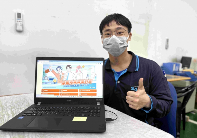 應屆畢業青年運用勞動部「支援青年就業計畫」、「缺工就業獎勵」雙措施 成功就業更獲加薪15.6萬元！