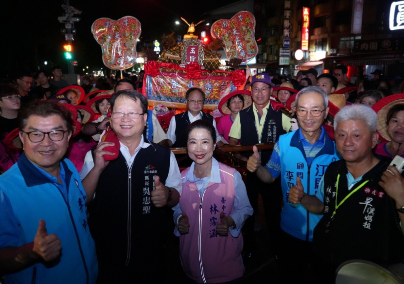 樂成宮旱溪媽祖遶境十八庄回鑾 遶境祈福圓滿完成 民政局長吳世瑋恭迎媽祖安座祈願國泰民安
