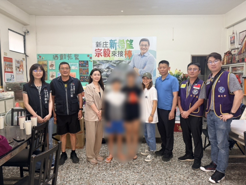 許逸維手滑心慈古道熱腸    關懷弱勢讓姊弟度過難關