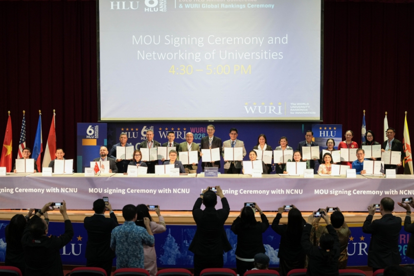 全球百所大學同步簽署多邊MOU 暨大創下台灣高教國際合作新紀錄