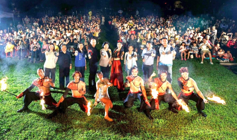 剛奪《英國達人秀》金色按鈕最高榮譽!「即將成真火舞團」回台雲林古坑首演 金獎陣容引爆2500人盛讚!