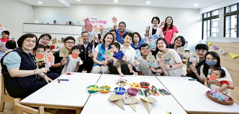 全國唯一！中市府雙職場托嬰中心啟用　從文心到陽明打造友善育兒新文化