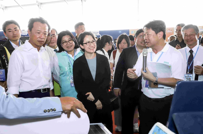蕭美琴副總統出席嘉義縣第20屆台灣國際農機展 見證智慧農業與低碳轉型成果!
