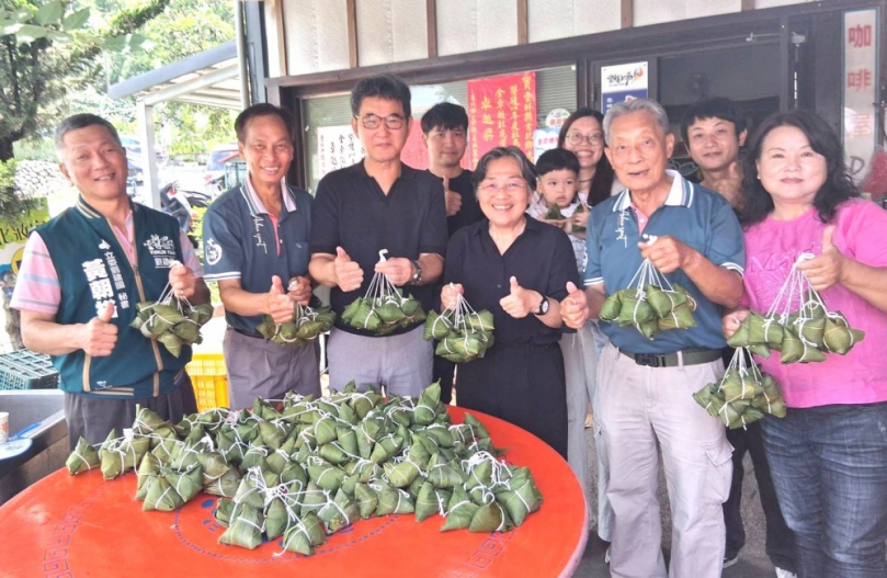 雲林古坑竹筍節系列活動 大埔社區發展協會端午節產業活化活動登場 歡樂溫馨包粽話家常 洋溢濃濃節慶氣氛