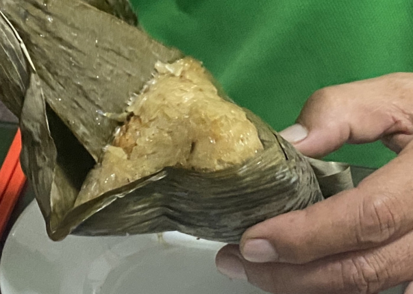 秀傳胃腸科主治醫師傅重睿說,肉粽不是不能吃,而是要注意份量。(照片秀傳提供)