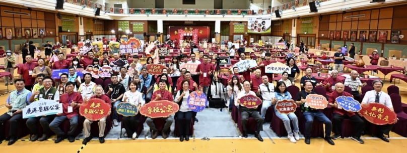全台唯一「魯班公宴」,亞太鹿港渡假村開幕。(照片縣府提供)