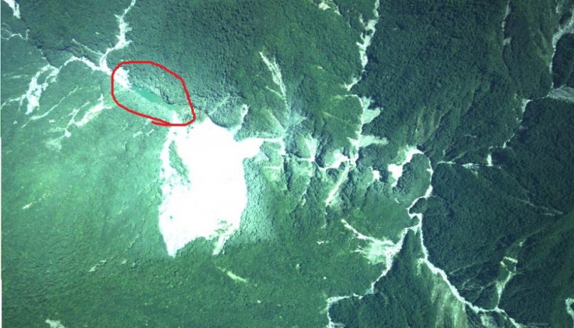 湖怪又來了|萬里溪上游深山形成堰塞湖