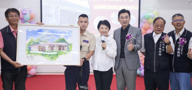 退役前留下珍貴禮物！ 西屯替代役男譚宇倫揮灑藝術才華 為地方增添溫暖記憶