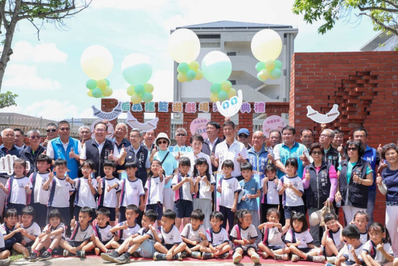 心靈饗宴! 后里森林公園「搖籃遊戲場」啟用 盧秀燕市長:歡迎作伙來躺吊床、吹微風、享芬多精