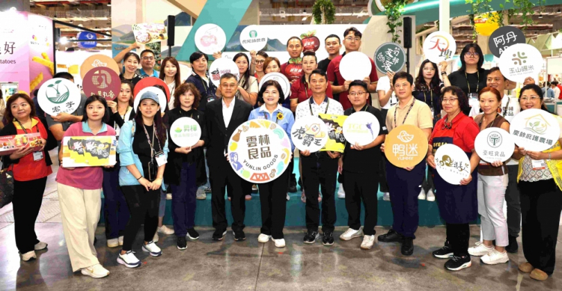 雲林縣長張麗善參訪2026台北國際食品展 為「雲林良品」宣傳 邀請大家把握最後參觀選購機會