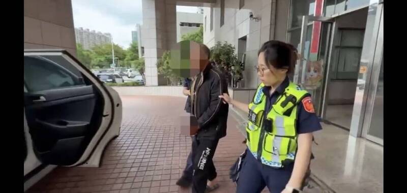 盧男毒駕丟包毒品逃逸員警飛撲制伏