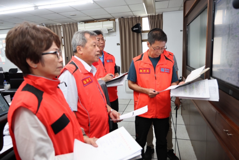 南投縣「城鎮韌性演習」兵棋推演登場