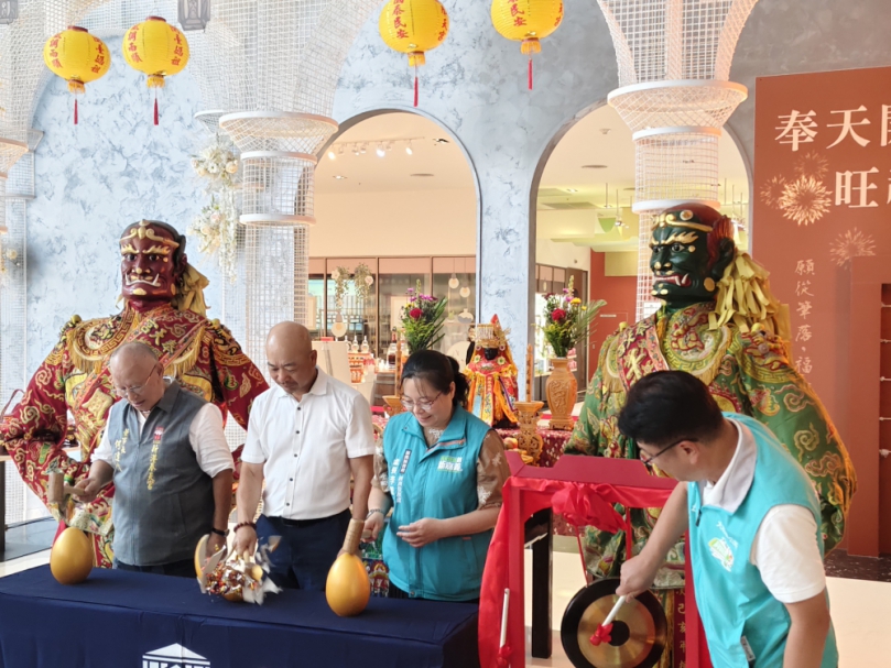 新港奉天宮媽祖駐駕蓋婭莊園賜福 東西方女神首度相遇共啟旺福新境