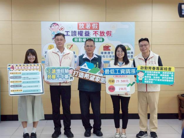 放暑假 工讀權益不放假 南市勞工局多元手段 督促雇主守法