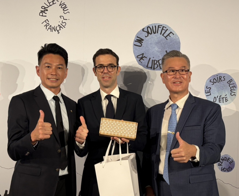 中市府出席法國國慶酒會 深化台法夥伴關係、攜手拓展經貿文化交流