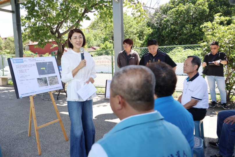 水里、鹿谷共10處農水路需改善 許縣長核定1,855萬餘元推進改善