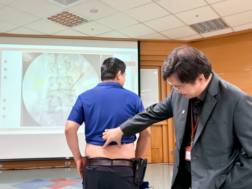 男腰椎滑脫痛如針刺 早微創午出院