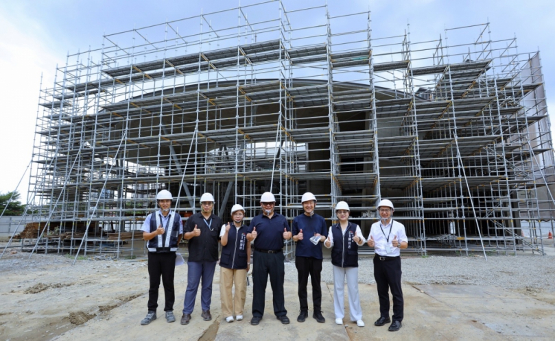 安藤忠雄建築研究所代表來台檢視工程進度 「童書之森.台中」逐步實現閱讀夢想