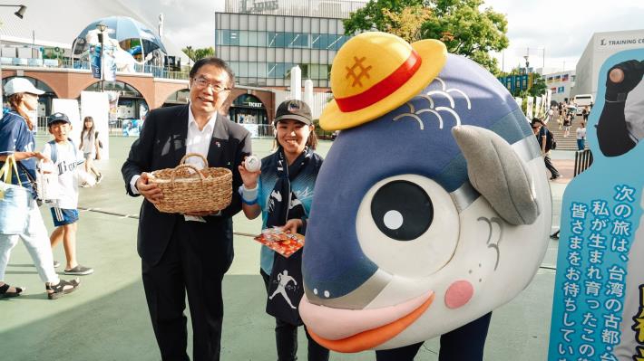 Belluna巨蛋臺南觀光日 黃偉哲市長登板投出一記好球