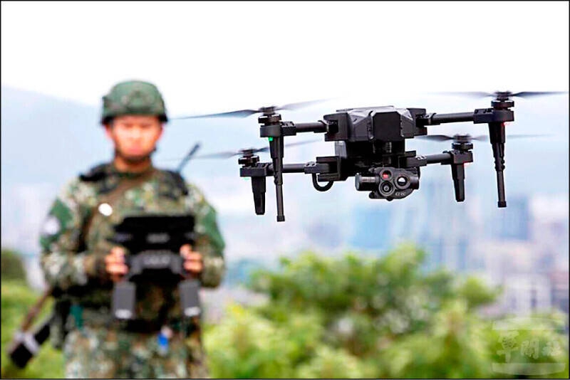 八軍團國防無人機採用中國零件被抓包