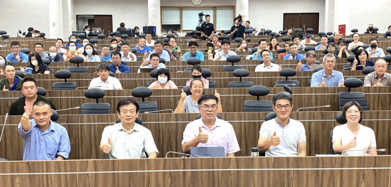 廢清、資循雙法說明會前進雲科大 立委劉建國力爭咖啡全株利用、倡議植樹打造韌性宜居城市
