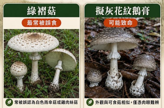 高市一家三口誤食路邊野菇中毒