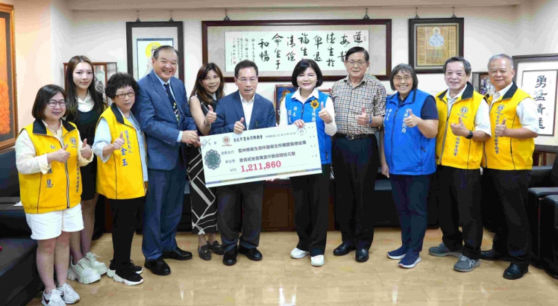 台北市雲林同鄉總會副理事長蘇文寬捐逾120萬元 助7衛生所添17項設備 提升醫療量能!